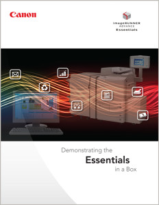 The Spark Creative team created the branding and design for Canon USA's "Essentials" sales support materials.