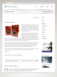 Spark provided content, design, development, and social media campaigns for Electric Record Machines.