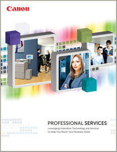 Canon Professional Services Brochure