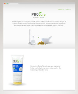 Mobile Responsive product site for PROfoot consumer brand