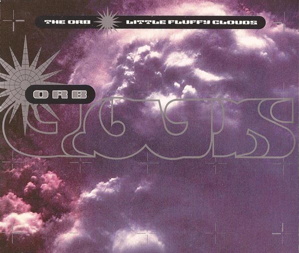 The Orb, “Little Fluffy Clouds” cd sleeve art, 1990