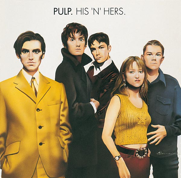 Pulp, “His ’n’ Hers” sleeve art, 1994