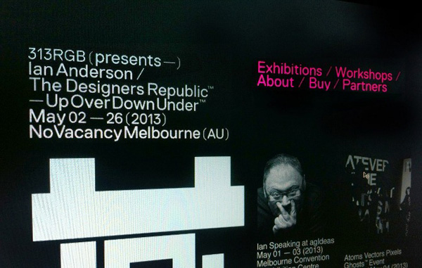Gallery Exhibition ad, No Vacancy Gallery, Melbourne, 2013