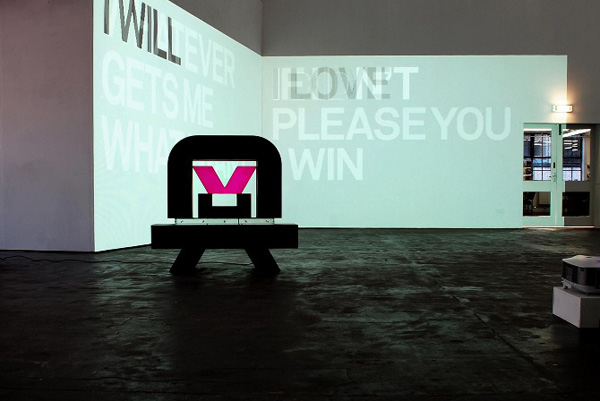 Gallery Exhibition, 3D Angryman, No Vacancy Gallery, Melbourne, 2013
