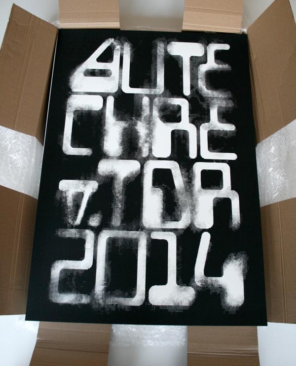 Autechre, “Autechre v. TDR 2014” screenprints in box, 2014