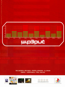 Wipeout game poster, 1996