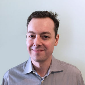 Photo of James Fortier, B2B technology content strategist and leader of Spark & Scale.