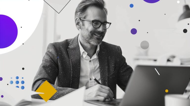 CMO reviewing results from a successful vertical marketing plan.