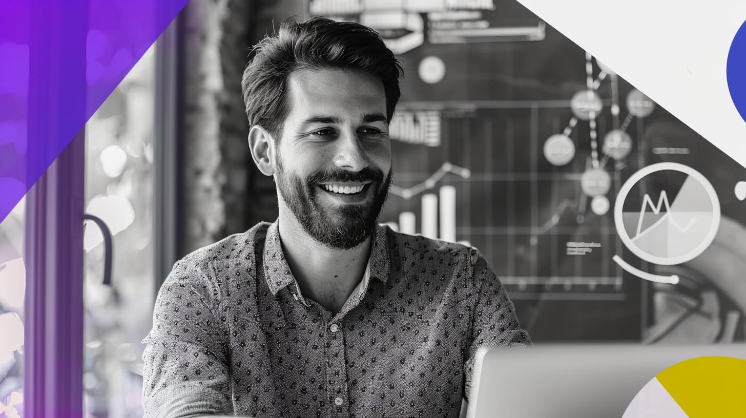 B2B marketer building industry-focused marketing content.