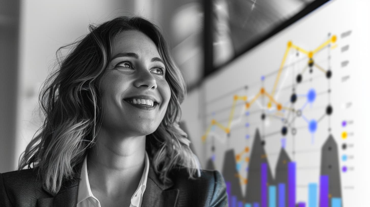 Marketer envisioning a B2B content strategy that drives results.